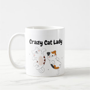 Crazy Cat Lady Tasse