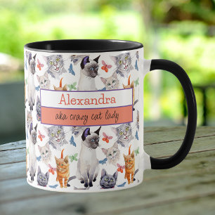 CRAZY CAT LADY TASSE