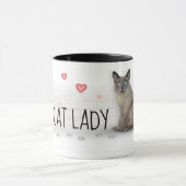 Crazy Cat Lady Tasse (Zentrum)