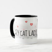 Crazy Cat Lady Tasse (Vorderseite Links)