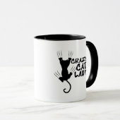 Crazy Cat Lady Tasse Adorable Geschenke Cat Liebha (VorderseiteRechts)