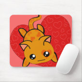 Crazy Cat Lady Ultra Niedlich Kawaii Anime Kitty Mousepad (Mit Mouse)