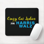 Crazy Cat Ladys for HARRIS WALZ Mousepad (Mit Mouse)
