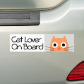 Crazy Cat Lover an Bord Autoaufkleber (Auf Auto)