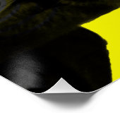 Crazy Cat Poster (Ecke)