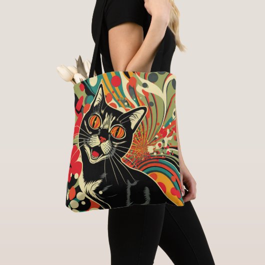 Crazy Cat Tasche (Von Nahem)