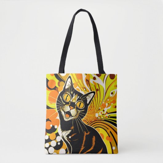 Crazy Cat Tasche (Vorderseite)