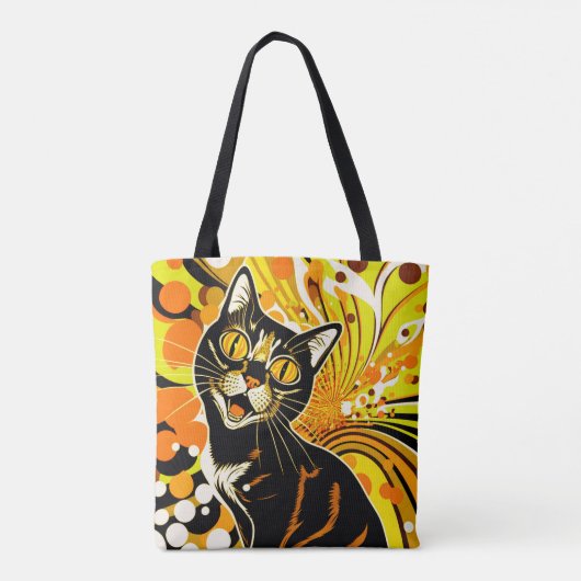 Crazy Cat Tasche (Rückseite)