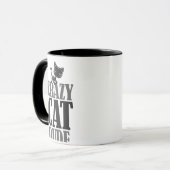 Crazy Cat Typ Tasse (Vorderseite Links)