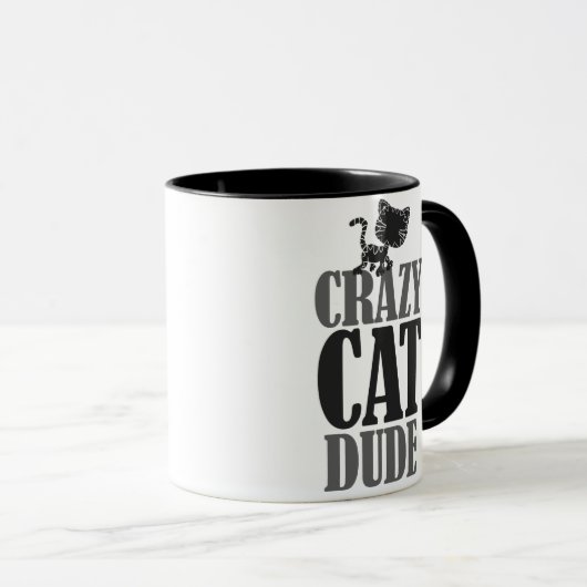 Crazy Cat Typ Tasse (VorderseiteRechts)