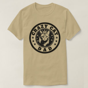 Crazy Cat Vater Shirt
