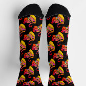 Crazy Cat verkleidet neue Socken (Oben)