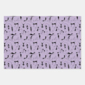 Crazy Cats Design Wrapping Paper Geschenkpapier Set (Vorderseite 2)