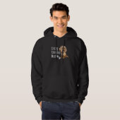 Crazy Cavapoo Mama Design für Hunde lustige Niedli Hoodie (Vorne ganz)