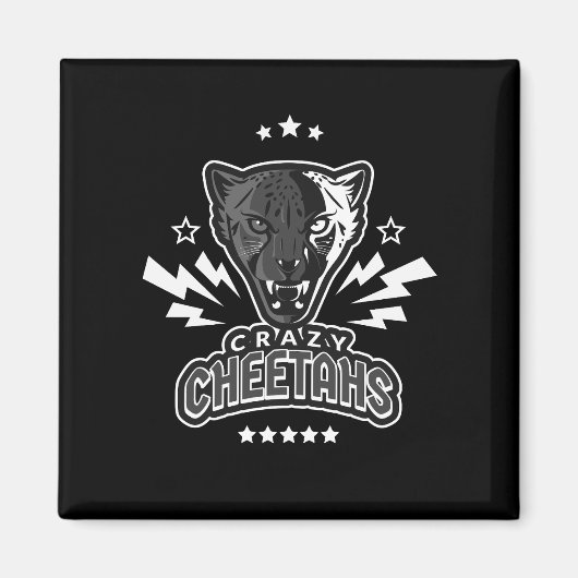 Crazy Cheetahs Magnet (Vorne)