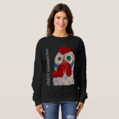 Crazy Chicken Day Sweatshirt (Vorne ganz)