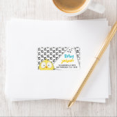 Crazy Chicken! Fun Funny Overload! Labels Adressaufkleber (Insitu)