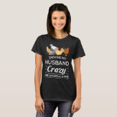Crazy Chicken Lady Chicken T-Shirt (Vorne ganz)