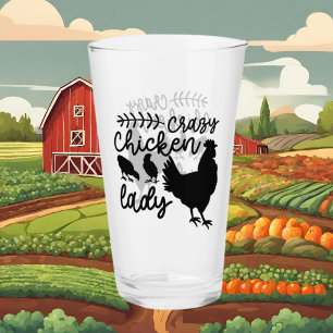 Crazy Chicken Lady Country Rohman Glas
