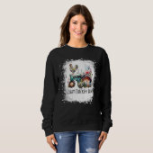 Crazy Chicken Lady Farm  Chicken Bleached for Wome Sweatshirt (Vorne ganz)