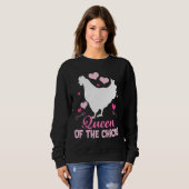 Crazy Chicken Lady Farms Sweatshirt (Vorne ganz)
