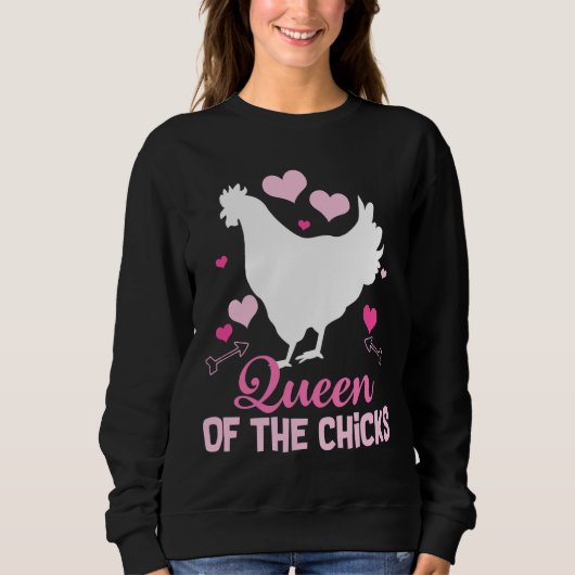 Crazy Chicken Lady Farms Sweatshirt (Vorderseite)
