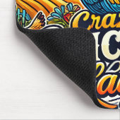 Crazy Chicken Lady Mousepad (Ecke)