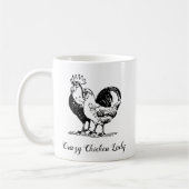 Crazy Chicken Lady Tasse (Links)