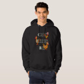 Crazy Chicken Man Hoodie (Vorne ganz)