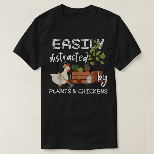 Crazy Chicken Man T-Shirt (Design vorne)