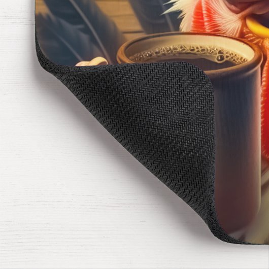 Crazy Chicken Mousepad (Ecke)