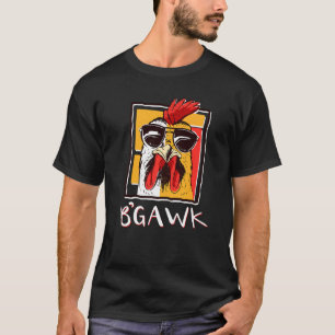 Crazy Chicken Shirt Rooster W Sonnenbrille Bgawk C