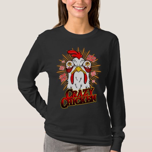 Crazy Chicken T-Shirt (Vorderseite)