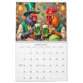 Crazy Chickens 2026 Kalender (Mär 2027)