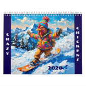 Crazy Chickens 2026 Kalender (Titelbild)