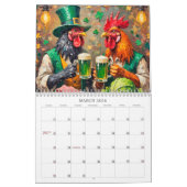 Crazy Chickens 2026 Kalender (Mär 2026)