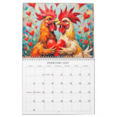 Crazy Chickens 2026 Kalender (Feb 2027)