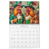 Crazy Chickens 2026 Kalender (Mär 2027)