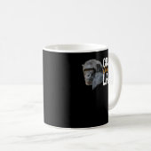 Crazy Chimpanzee Lady Art Monkey Chimp Ape Kaffeetasse (VorderseiteRechts)