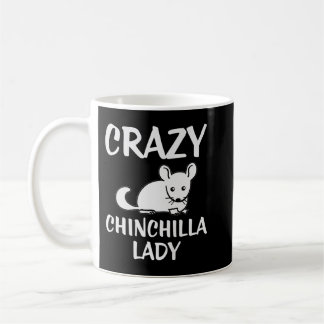 Crazy Chinchilla Lady Lover Premium Kaffeetasse
