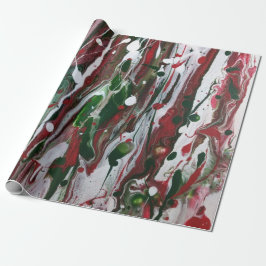 Crazy Christmas Abstrakt Wrapping Paper Geschenkpapier