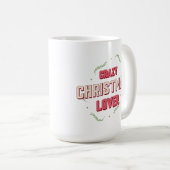 Crazy Christmas Lover Kaffeetasse (VorderseiteRechts)