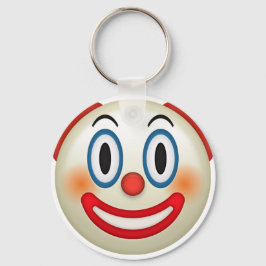 Crazy Clown Emoji Schlüsselanhänger