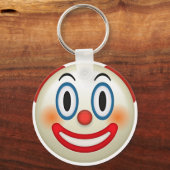 Crazy Clown Emoji Schlüsselanhänger (Vorderseite)