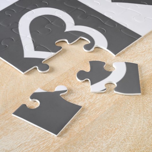 Crazy Clown & Herz Puzzle (Seite)