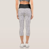 Crazy Coding Capri Leggings (Rückseite)