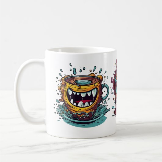 Crazy Coffee Tasse (Links)