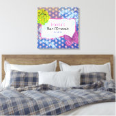 CRAZY COLLAGE Bat Mitzvah Sign-In Memory Board Leinwanddruck (Insitu (Schlafzimmer))