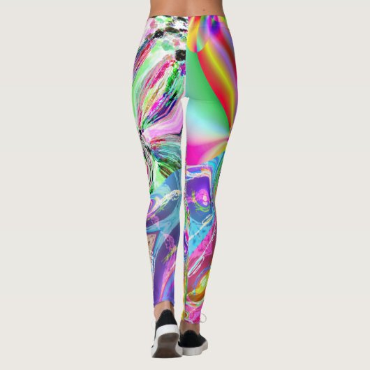 Crazy Color Leggings (Rückseite)