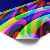 Crazy Colors 1 Poster (Ecke)